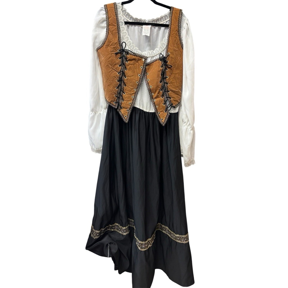 Vintage Rubies Multi-piece Renaissance Peasant Pirate style Halloween costume